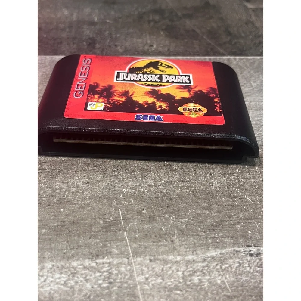 Jurassic Park Sega Genesis CIB Complete with Manual and Case Retro Video Game